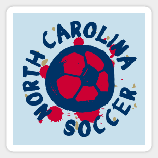 North Carolina Soccer 04 Sticker